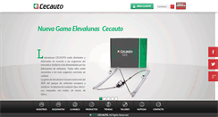 Desktop Screenshot of cecauto.es