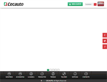 Tablet Screenshot of cecauto.es